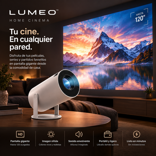 LUMEO™ Proyector Home Cinema